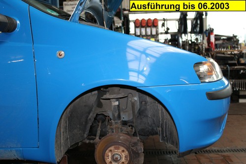 Kotflügel rechts vor - rechts, (vor