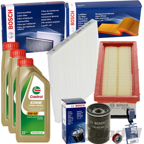 Bosch filterset 5w40 öl - filterset+5w40,