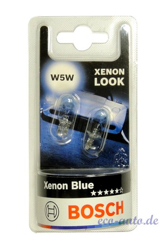 Bosch xenon blue - bosch, w5w